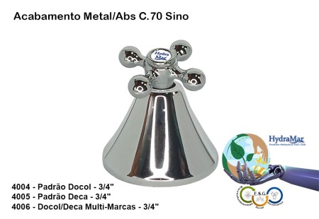 Acabamento C.70 Sino - 4004 4005 4006 - Imagem 2