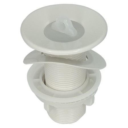 Válvula Escoamento ABS Branco - 4092