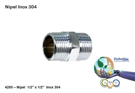 Nipel Inox 304 - 4200 - Imagem 2