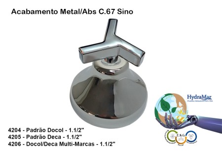 Acabamento C.67 Sino - 4204 4205 4206 - Imagem 2