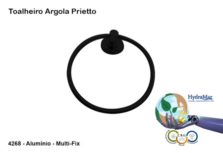 Toalheiro Argola Prietto - 4268 - Imagem 2