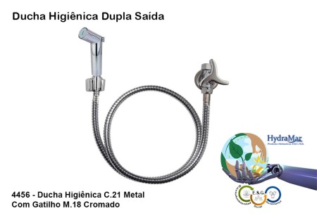 Ducha Higiênica C.21 Dupla Saída - 4456 - Imagem 2