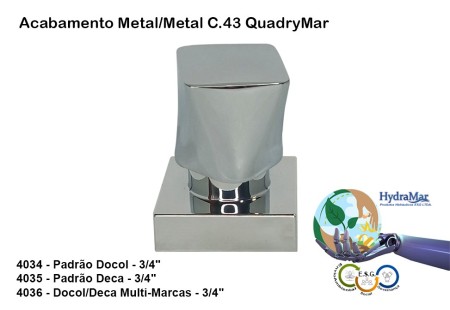 Acabamento C.43 QuadryMar - 4034 4035 4036 - Imagem 2