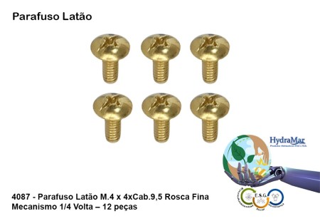Parafuso Latão - 4087 - Imagem 2