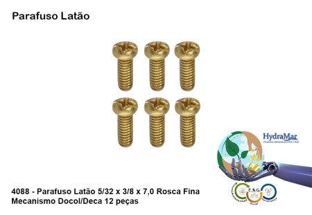Parafuso Latão - 4088 - Imagem 2