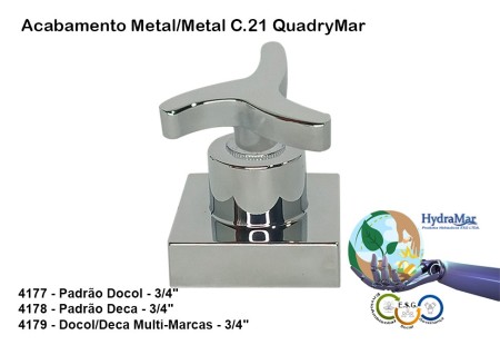 Acabamento C.21 QuadryMar - 4177 4178 4179 - Imagem 2