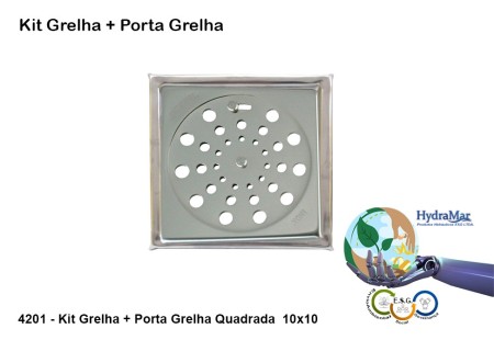 Kit Grelha + Porta Grelha - 4201 - Imagem 2