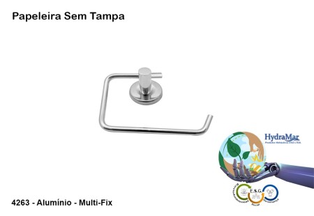 Papeleira Sem Tampa - 4263 - Imagem 2