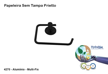 Papeleira Sem Tampa Prietto - 4270 - Imagem 2