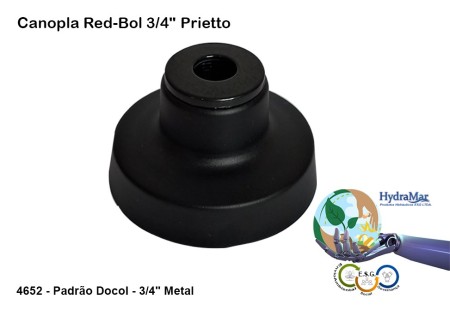 Canopla Red-Bol 3/4" Prietto - 4652 - Imagem 2