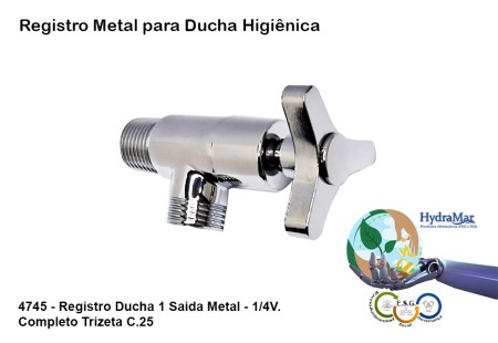 Registro C.25 para Ducha Higiênica - 4745 - Imagem 2