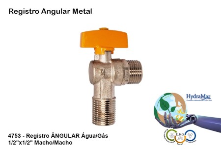 Registro Angular Metal - 4753 - Imagem 2