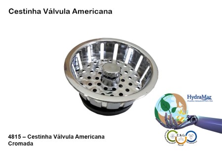 Cestinha Válvula Americana - 4815 - Imagem 2