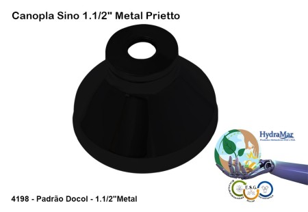 Canopla Sino 1.1/2" Prietto - 4198 - Imagem 2
