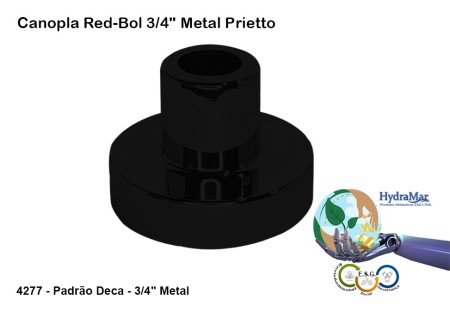 Canopla Red-Bol 3/4" Prietto - 4277 - Imagem 2