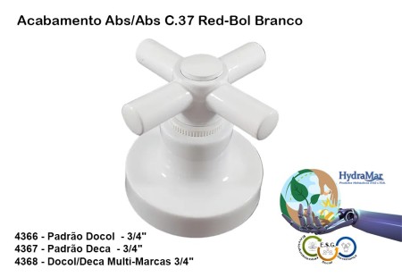 Acabamento C.37 Red-Bol Branco - 4366 4367 4368 - Imagem 2