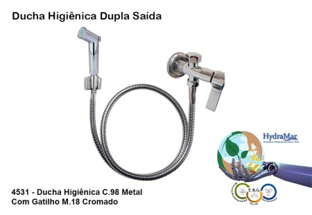 Ducha Higienica C.98 Metal - 4531 - Imagem 2
