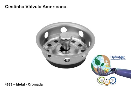 Cestinha Válvula Americana - 4689 - Imagem 2